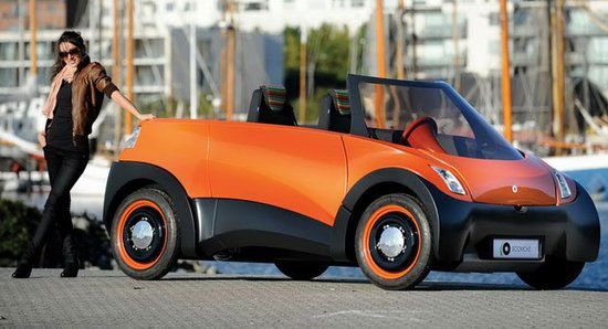 Ein neues Öko-Mobil kann bis zu 800 Kilometer fahren