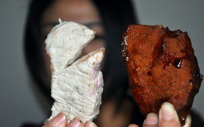 Fleisch und Eier, stellt sich heraus, kann auch eine chinesische Fälschung sein